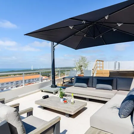 Pico Do Feliz - The Penthouse & The Village By Silver Prop Lägenhet Nazaré