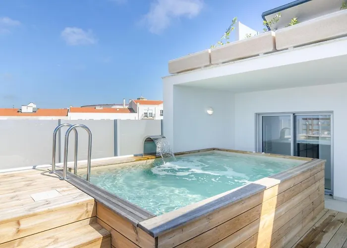 Pico Do Feliz - The Penthouse & The Village By Silver Prop Lägenhet Nazaré